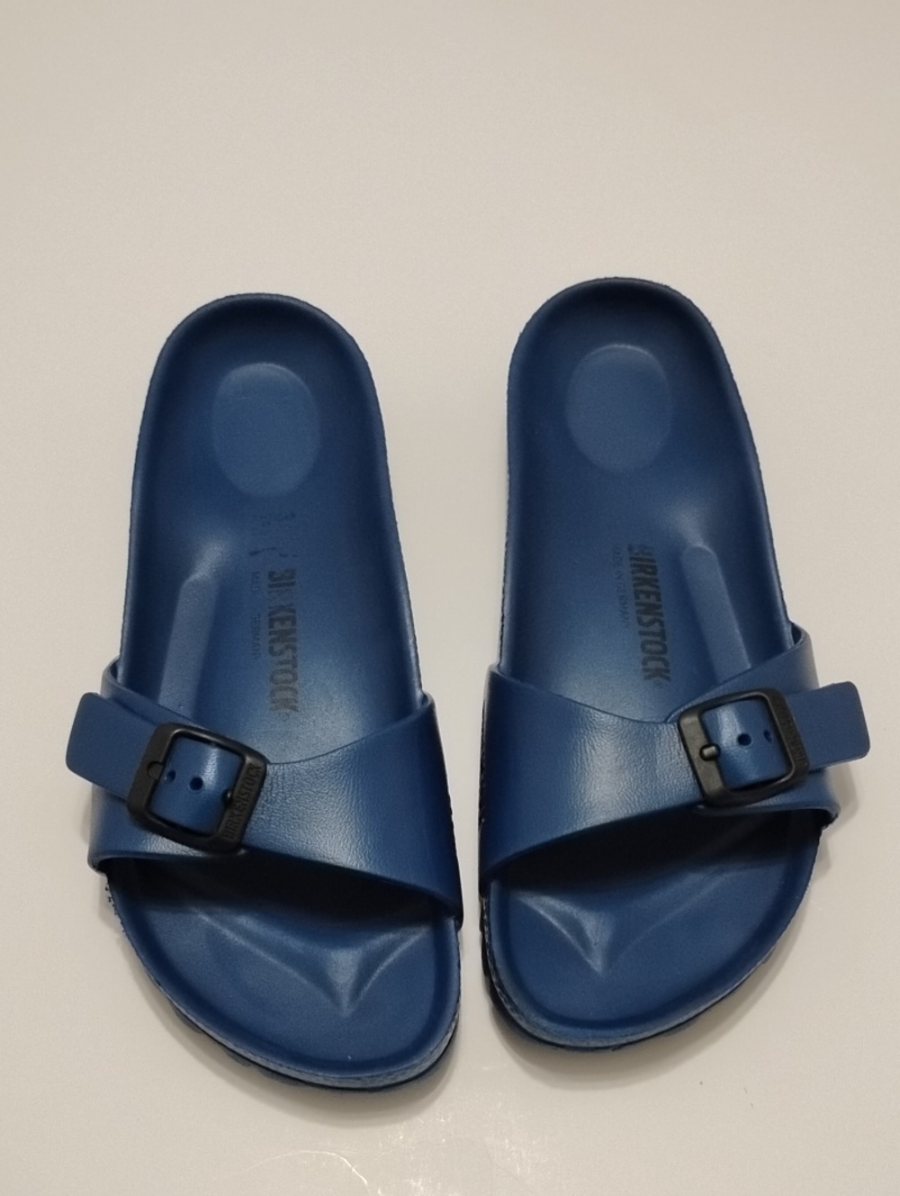 Birkenstock Madrid Sandals In Navy Blue